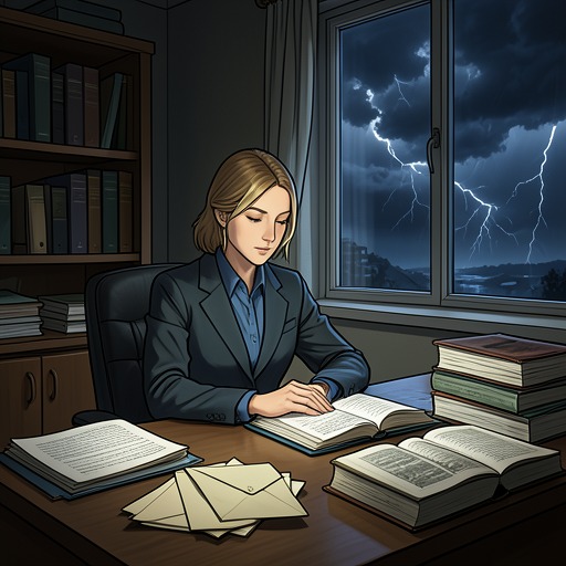 Terri’s Descent from "Kay Scarpetta". This flow traces Terri Bridges’s transformation from aspiring scholar and Scarpetta admirer into an anonymous author of retaliatory slander.