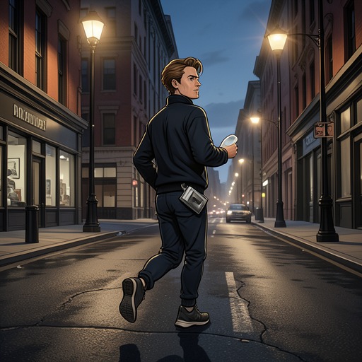 The GPS Persecution from "Kay Scarpetta". This flow traces the transformation of Oscar’s genuine surveillance into a weaponized persecutory delusion.