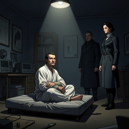Oscar Bane’s False Safety from "Kay Scarpetta". This flow traces Oscar’s attempt to protect himself through psychiatric admission, staged wounds, and appeals to Kay Scarpetta.
