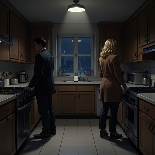 The Scarpetta Marriage Under Pressure from "Kay Scarpetta". This flow traces the marriage of Kay Scarpetta and Benton Wesley as professional secrecy and personal fear strain their intimacy.