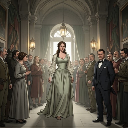 Arianna's Public Challenge from "Venom". Arianna uses her royal status and public appearances to press her claim on Lucian and unsettle Elena.