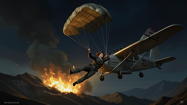 A New Pilot Faces the Same Risk from "Afterburn". A New Pilot Faces the Same Risk Combat danger returns Joyce Flynn attacks Russian ground forces and is hit by antiaircraft fire.