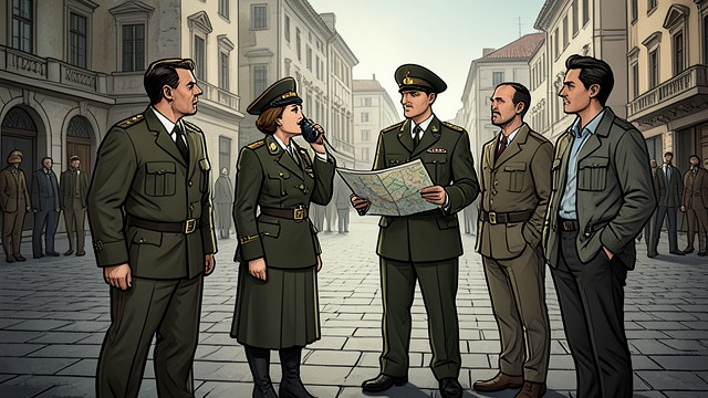 Command Under Fire from "Afterburn". Command Under Fire A provisional chain Magruder organizes the stranded party, relying on Chief Geiger to keep personnel together and on Natalie Kardesh to…