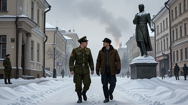 A Reunion Ashore from "Afterburn". A Reunion Ashore Familiarity amid protocol Flynn joins the delegation in Yalta, and Magruder is troubled by her presence in a potentially dangerous place.