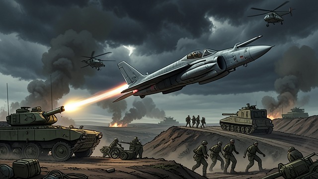The Column Gets Through from "Afterburn". The Column Gets Through The attack breaks Joyce Flynn strafes Russian tanks and disrupts the forces blocking the ridge, though antiaircraft fire damages her…