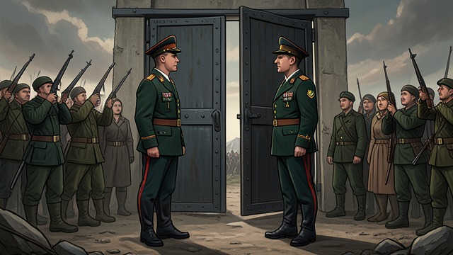 A Rival Command Emerges from "Afterburn". A Rival Command Emerges Dmitriev asserts authority Dmitriev declares himself the legitimate commander and identifies Boychenko as an enemy of the state.