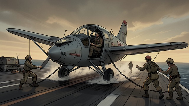 A Trap Goes Wrong from "Afterburn". A Trap Goes Wrong Wayne carries the image home Edward Wayne returns to the carrier distracted by the apparent destruction of an American helicopter.
