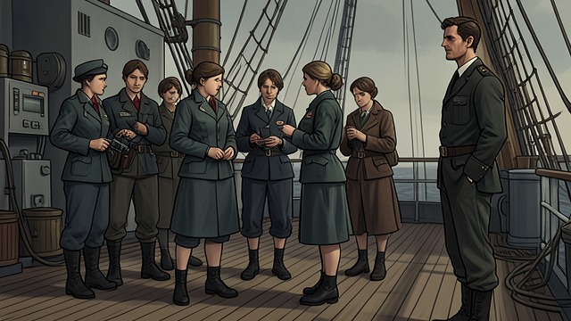 Women Claim the Flight Deck from "Afterburn". Women Claim the Flight Deck Competence meets scrutiny Women aboard the carrier face restrictions, harassment, and assumptions about their place, even after…