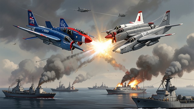 The Kerch Furball from "Afterburn". The Kerch Furball Two formations converge Russian aircraft approach the Marine landing and carrier group from different directions.