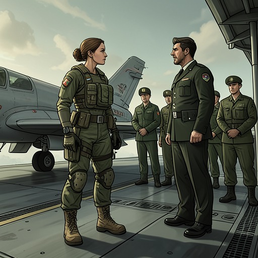 Joyce Flynn's Return to Combat from "Afterburn". This flow follows Joyce Flynn's return from injury, her tension with Magruder, and her decisive combat performance at Kerch.