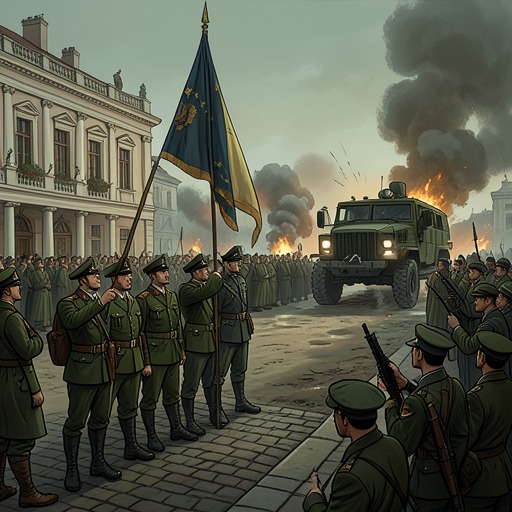 The Crimean Transfer Gambit from "Afterburn". This flow follows the attempt to place Crimea under United Nations protection and how the proposed handover becomes the trigger for mutiny and war.
