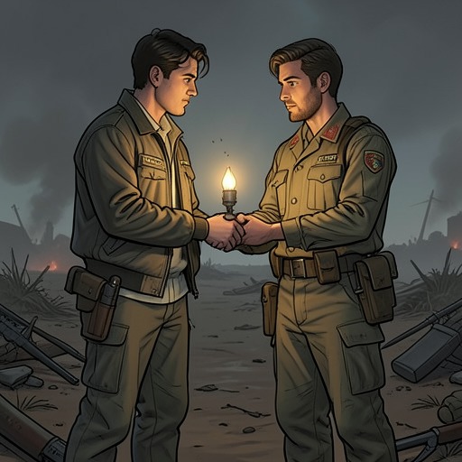 Magruder and Flynn's Bond from "Afterburn". This flow traces the bond between Matthew Magruder and Joyce Flynn, formed in combat and tested by the choices they make during the Crimean crisis.