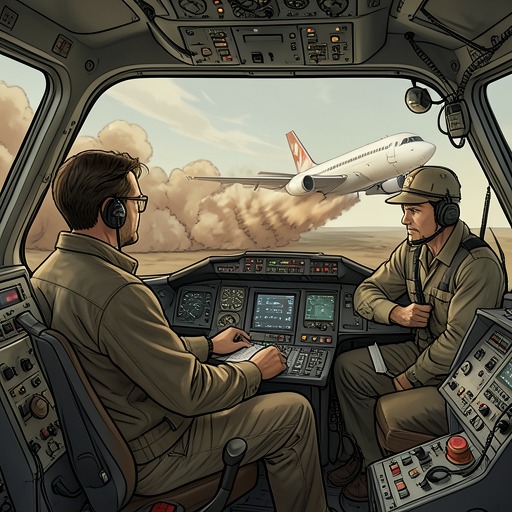 Aviators and Their Machines from "Afterburn". This flow follows how aircrews depend on complex aircraft and one another, moving from routine operations through damage, combat, and recovery.