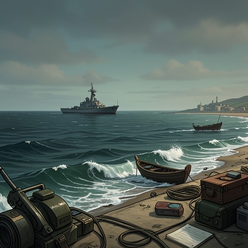 The Sea as a Strategic Enclosure from "Afterburn". This flow follows the Black Sea's transformation from a symbol of Russian dominance into a confined theater that magnifies every logistical and military…