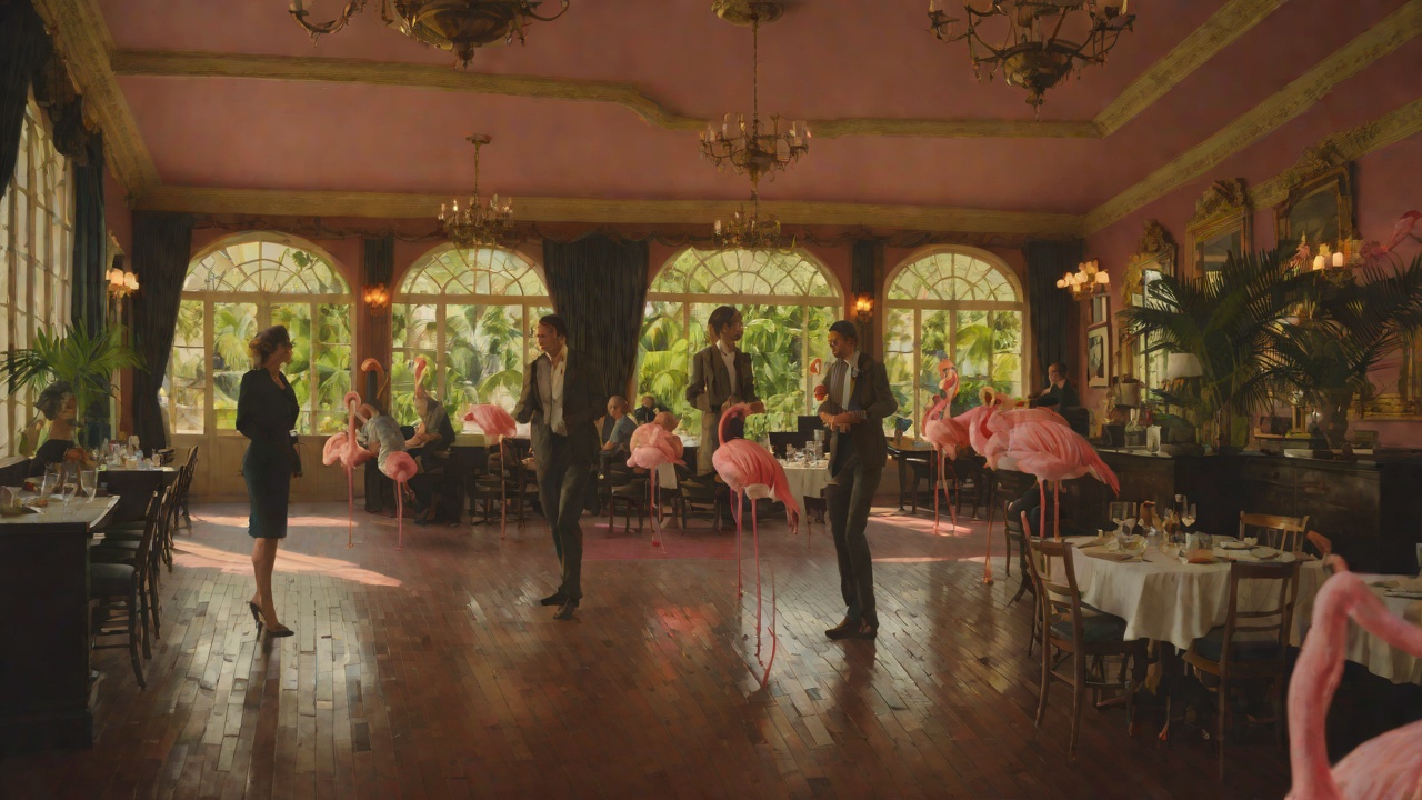 Flamingo Standards from "Lady in the Lake". Flamingo Standards Shell Gordon runs the Flamingo Club as a respectable establishment, complete with unescorted-woman rules and second-tier entertainment.
