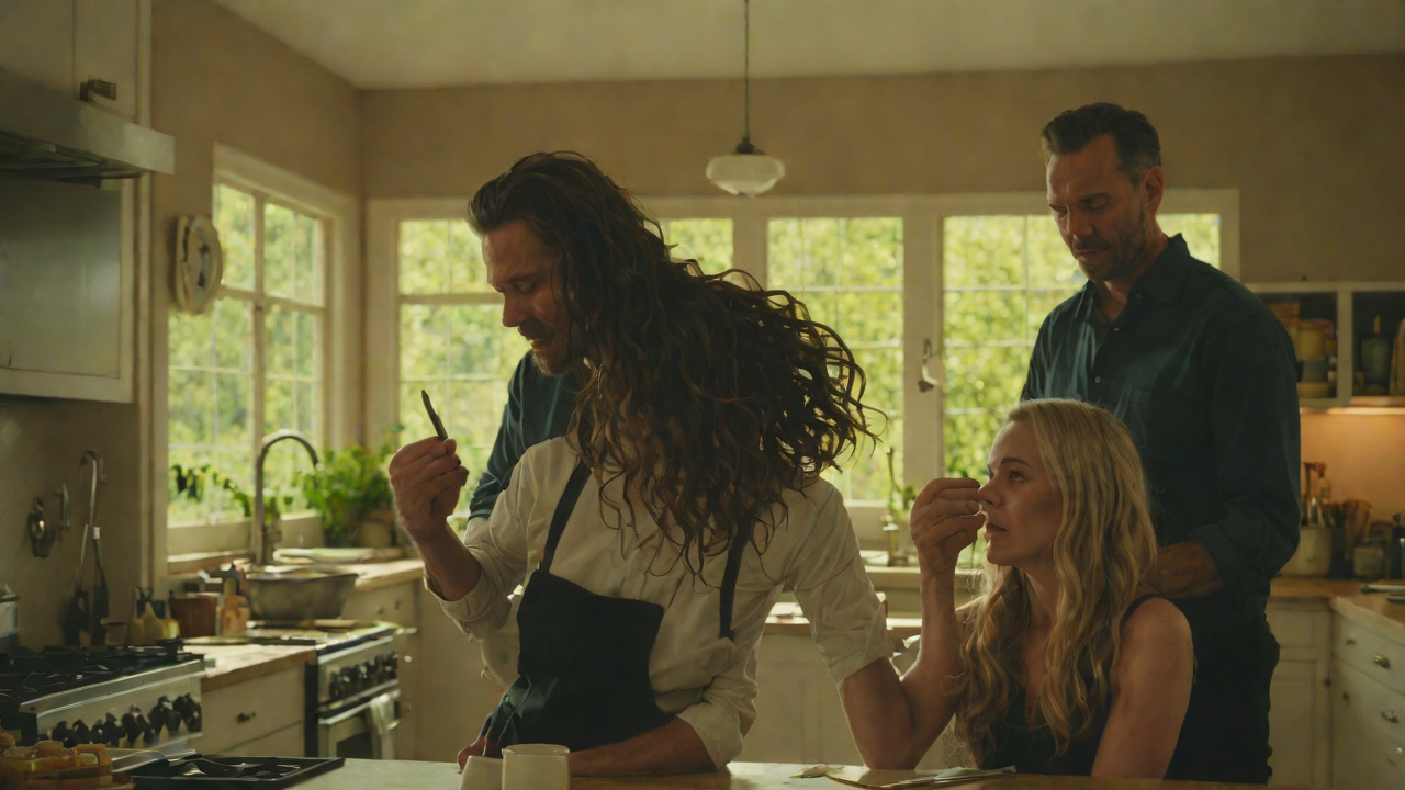 Kitchen Magician's Hair from "Lady in the Lake". Kitchen Magician's Hair Ferdie arranges for a woman in his neighborhood to iron Maddie's hair.