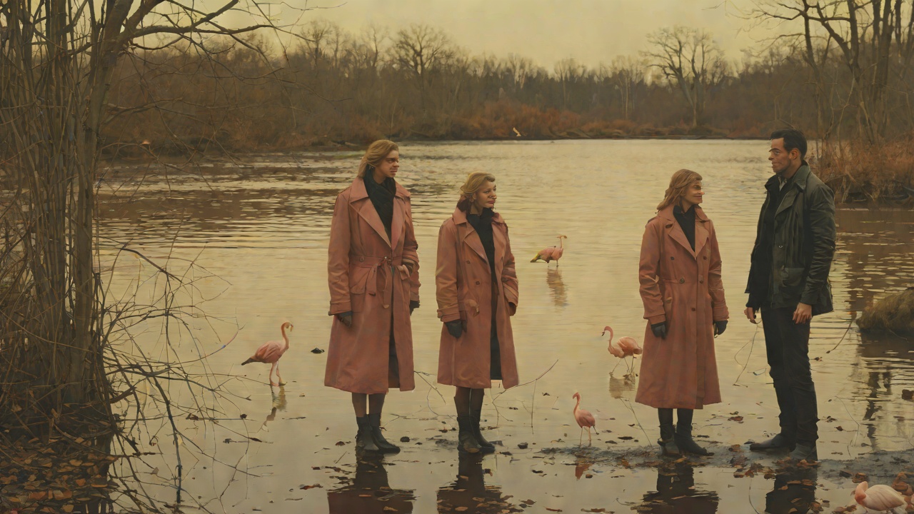 New Year's Escape from "Lady in the Lake". New Year's Escape Cleo leaves the Flamingo with a man in a turtleneck and leather jacket. She is never officially seen again.