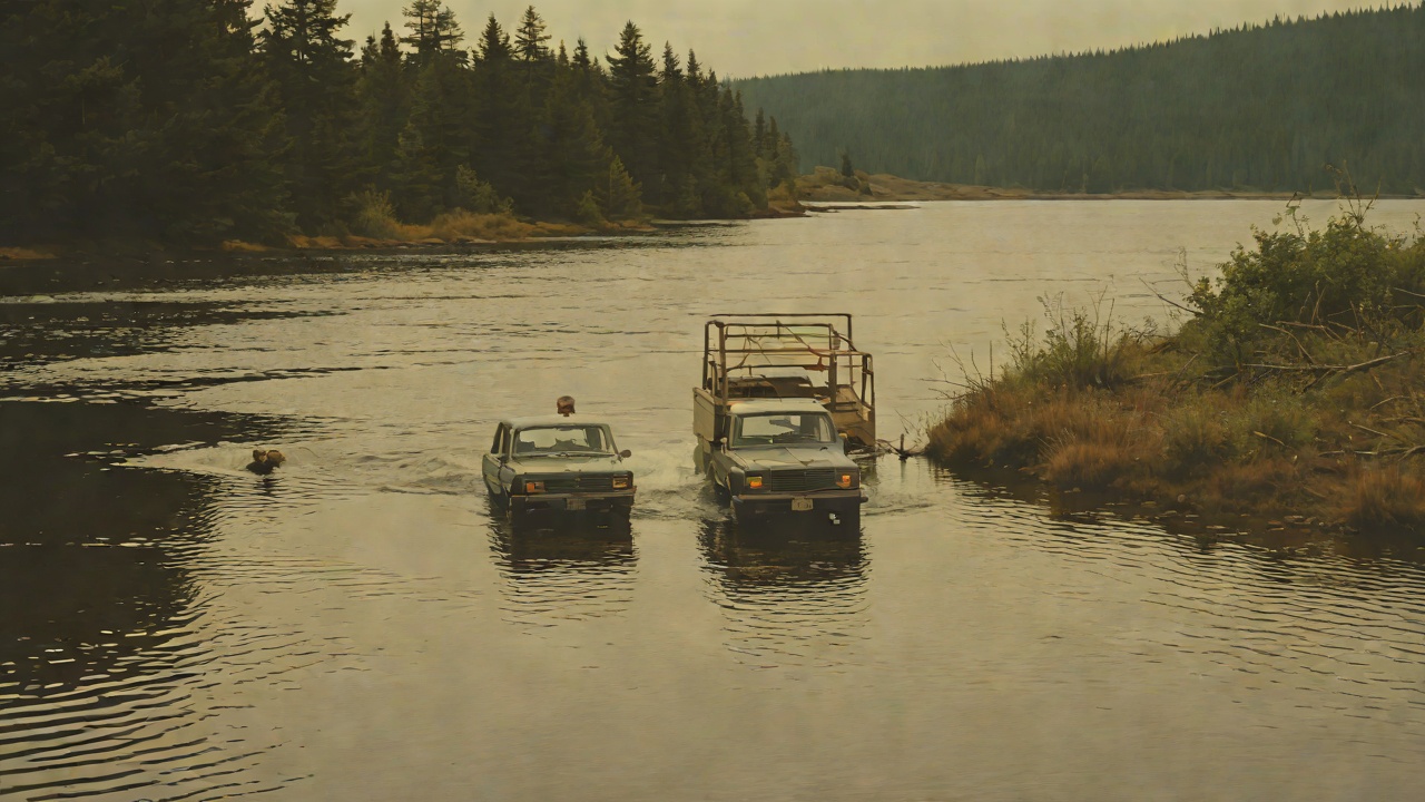 Diller's Warning from "Lady in the Lake". Diller's Warning John Diller drives Maddie home after Tessie Fine's discovery and warns her not to talk to reporters, because reporters are like dogs.