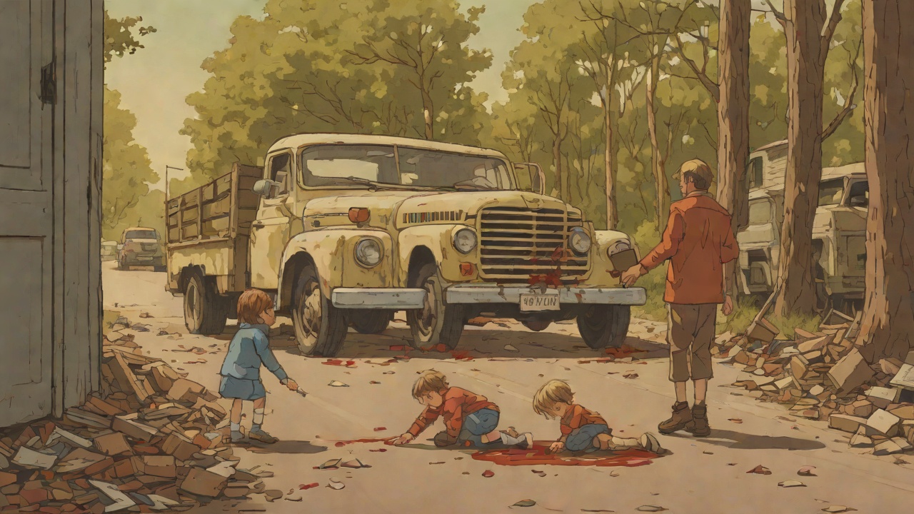 Little Man's Fury from "Lady in the Lake". Little Man's Fury Lionel throws a Tonka truck at Maddie, shredding her stockings and drawing blood.