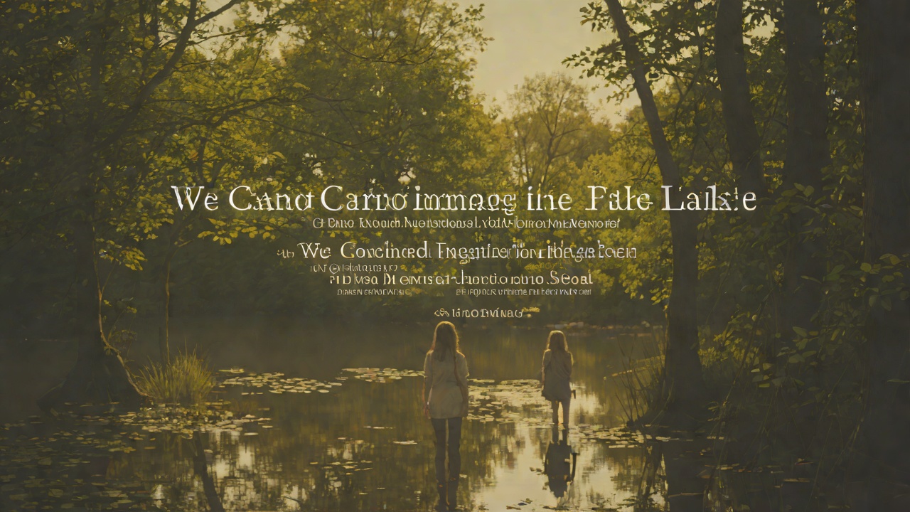 We Cannot Imagine from "Lady in the Lake". We Cannot Imagine Violet Wilson Whyte tells Maddie that children cannot imagine what they cannot see.