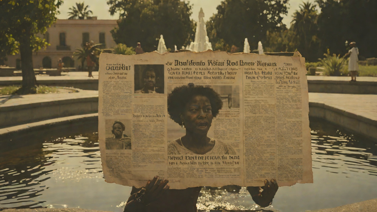 Dead Negro Woman Not News from "Lady in the Lake". Dead Negro Woman Not News Calvin Weeks tells Maddie that a dead Negro woman in a fountain is not a story.