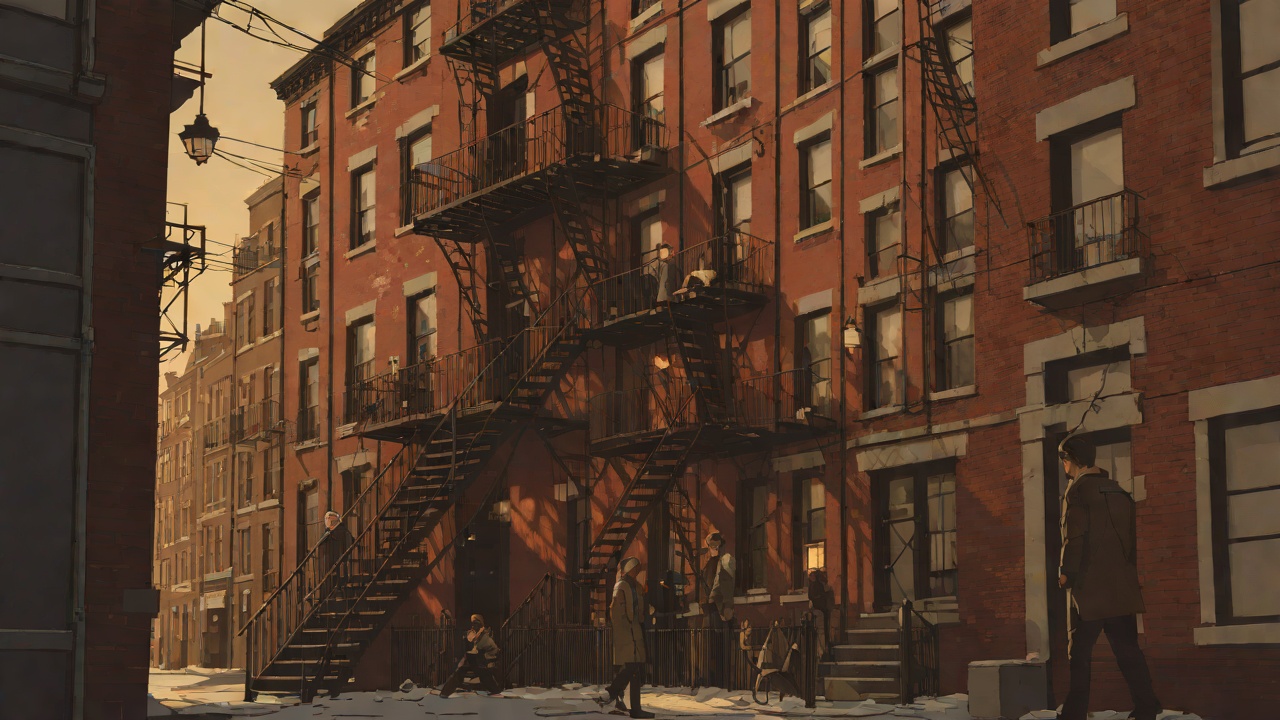 Fire Escape Visitor from "Lady in the Lake". Fire Escape Visitor Maddie hears a sound like sleet and finds Ferdie on her fire escape.