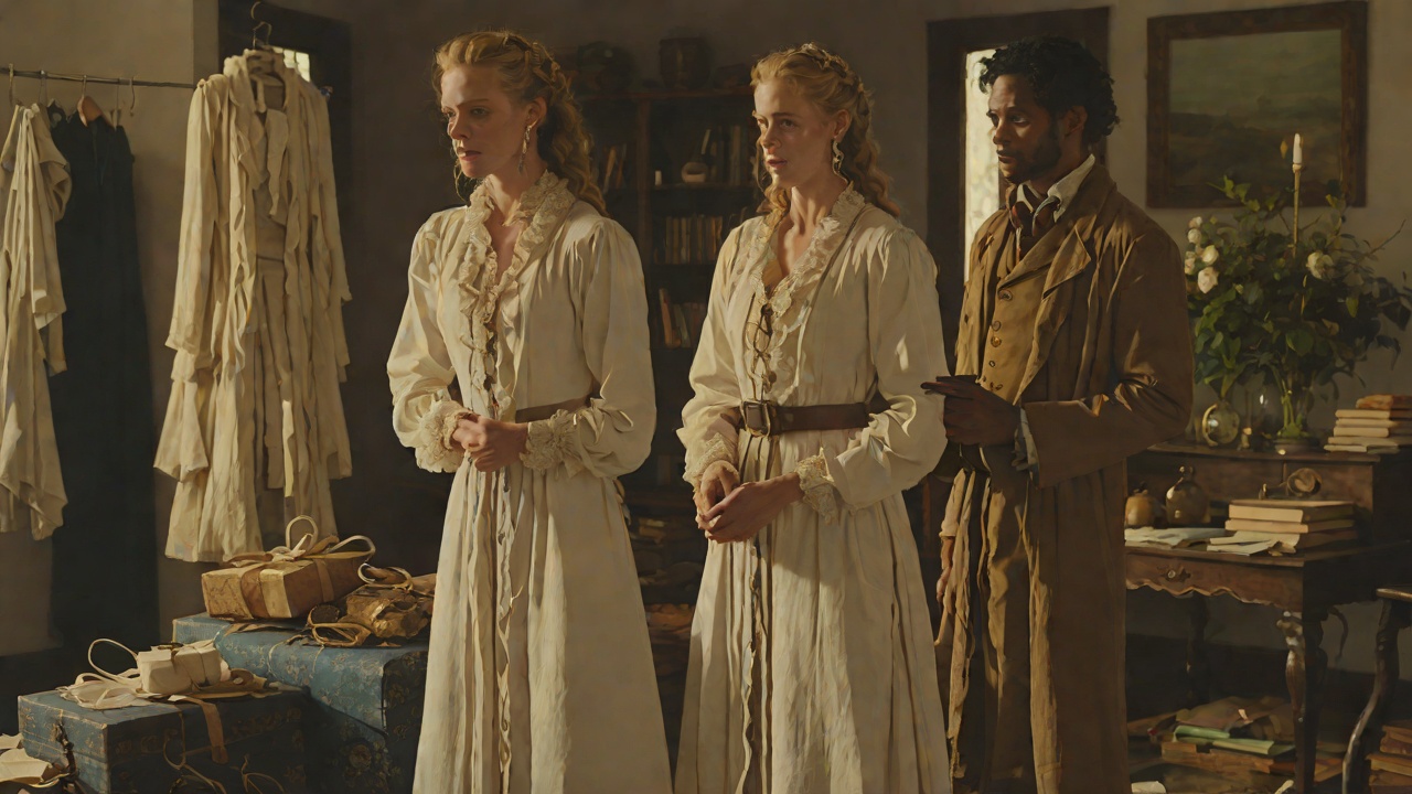 Dry-Cleaned Gifts from "Lady in the Lake". Dry-Cleaned Gifts Ezekiel Taylor gives Cleo beautiful clothes, altered to fit her, and an ermine stole.