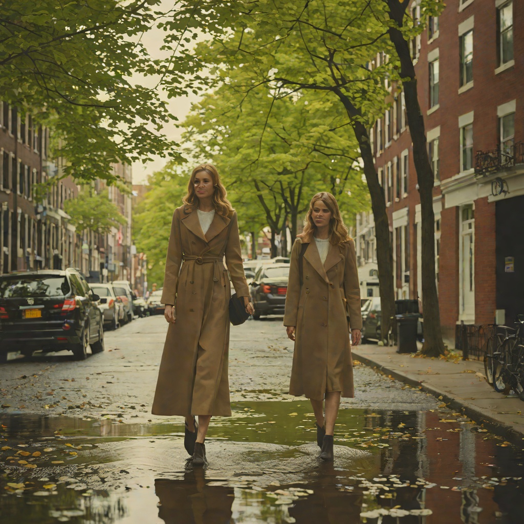 Maddie Leaves Her Marriage from "Lady in the Lake". This flow traces Maddie Schwartz's movement from a perfectly composed Pikesville housewife to a separated woman forging a new life in downtown Baltimore.