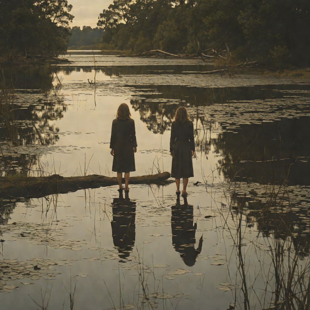 Tessie Fine Investigation from "Lady in the Lake". This flow follows Maddie's accidental discovery of Tessie Fine's body and her transformation from bystander to correspondent and newspaper byline.