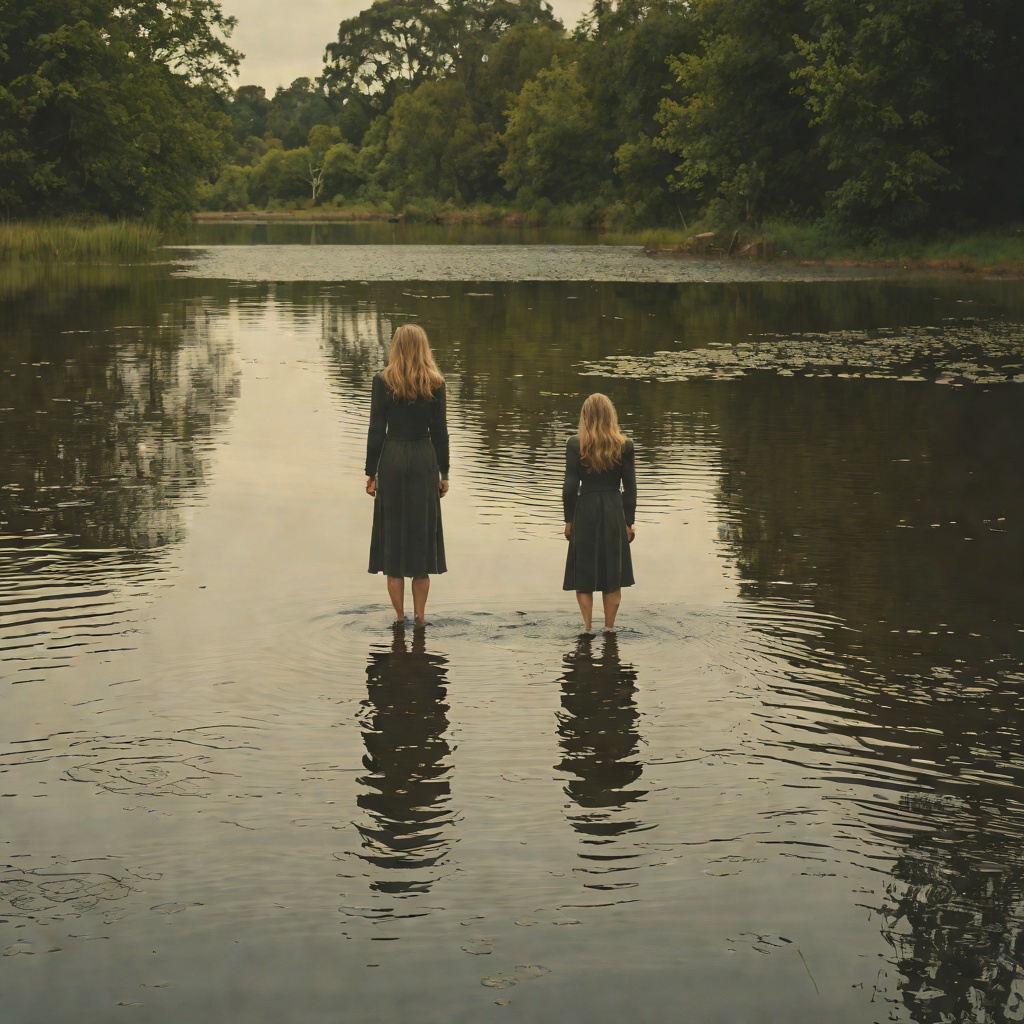 Lady in the Lake Investigation from "Lady in the Lake". This flow traces Maddie's obsessive pursuit of the truth about Cleo Sherwood, from a minor Helpline call to a confrontation with a politician's wife.