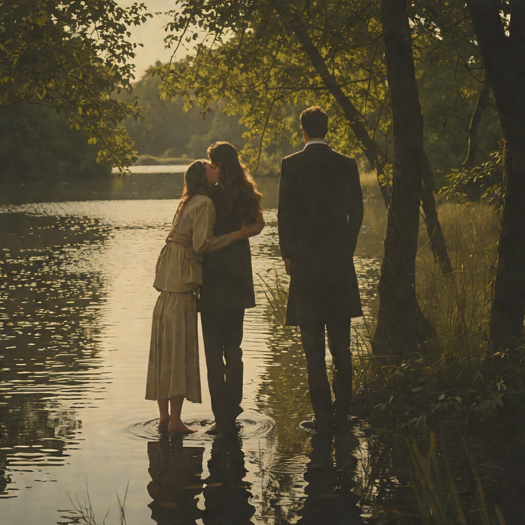 Maddie and Ferdie's Affair from "Lady in the Lake". This flow follows the secret relationship between Maddie Schwartz and Ferdie Platt from first suspicion to public goodbye.