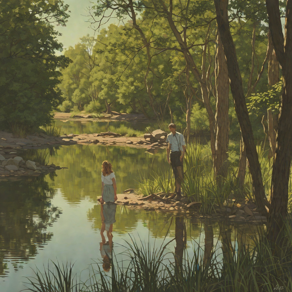 Wally Weiss's Longing from "Lady in the Lake". This subplot follows Wallace Wright's secret devotion to Maddie from high school obsession to television fame.