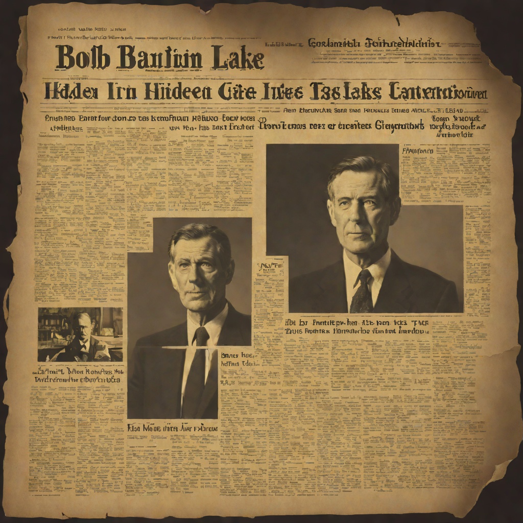 Bob Bauer's Hidden Sorrow from "Lady in the Lake". This subplot reveals the grieving columnist Bob Bauer behind the jolly persona of his beloved newspaper column.