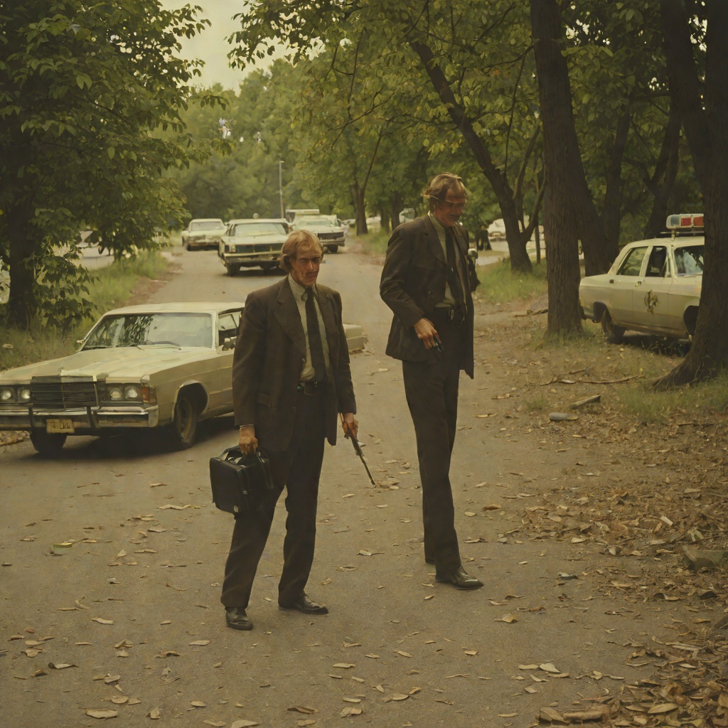 John Diller's Cop Beat from "Lady in the Lake". This subplot follows the cynical cop reporter John Diller as he guards his beat and exposes Ferdie Platt.