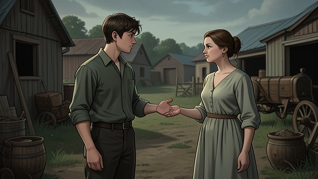 A Secret Courtship from "Hamnet". Choosing Each Other The tutor returns to Hewlands, and his attraction becomes a courtship.