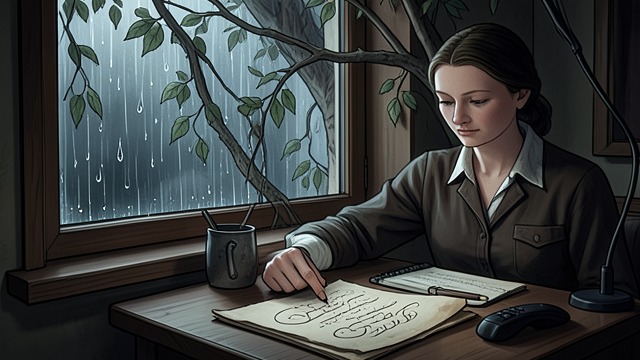 A Phrase Carried Home from "Hamnet". Rain Hidden by Leaves Agnes dreams that Rowan tells her that thick forest branches conceal the rain.