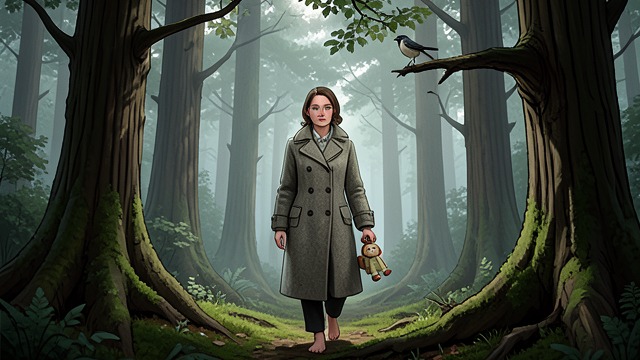 Rowan’s Memory from "Hamnet". A Mother Among Trees Agnes remembers Rowan walking barefoot in the forest, pointing out birds, squirrels, and hazelnuts.