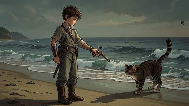 The Boy and the Monkey from "Hamnet". A Meeting in Alexandria A young ship’s boy lands in Alexandria to buy provisions.