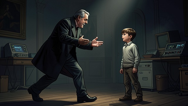 A Father’s Voice from "Hamnet". The Dead Father Appears William performs the ghost of Hamlet’s father, speaking to the young prince onstage.