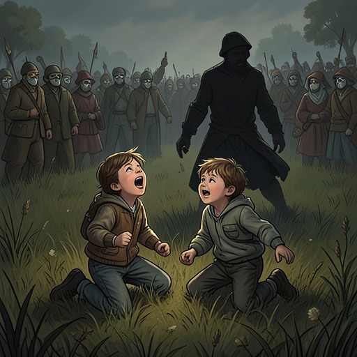 The Twins and the Plague from "Hamnet". This thread traces how an illness first feared for Judith ultimately takes Hamnet, while the twins’ bond shapes the family’s experience of the loss.