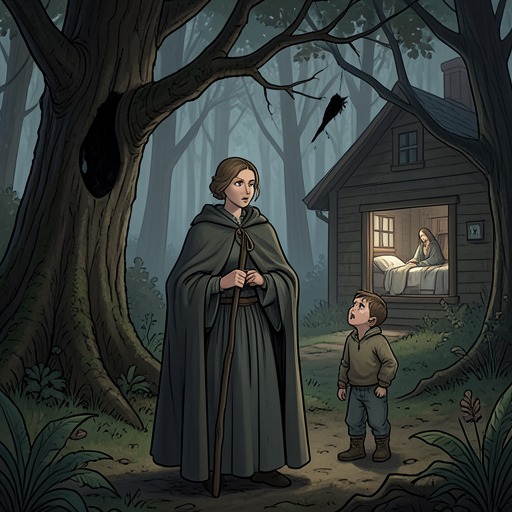 The Legend and the Girl from "Hamnet". This thread traces how rumor turns Agnes into a forest witch, while her own memories reveal a childhood shaped by bereavement, abuse, and survival.