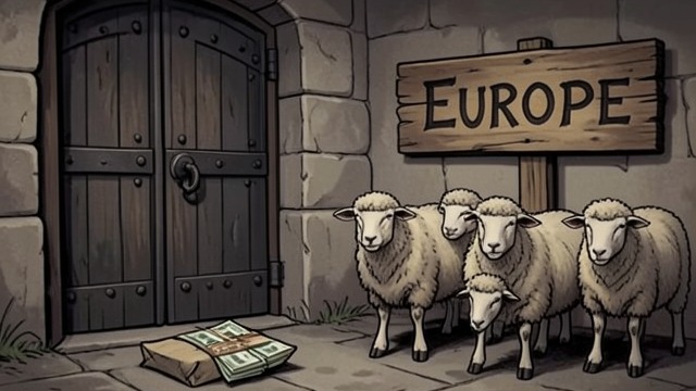 The Will Preserves the Journey from "Three Bags Full". The Will Preserves the Journey Money and protection George leaves his fortune to the sheep so they can go to Europe.