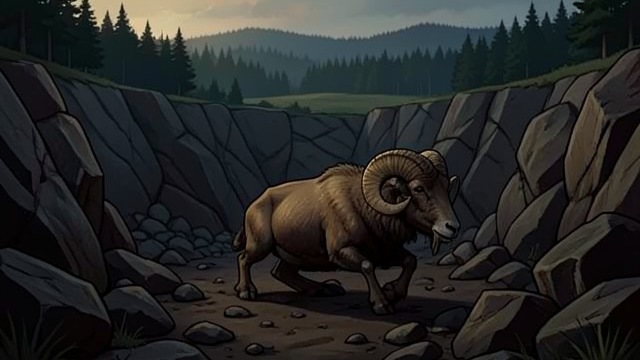 The Fifth Night from "Three Bags Full". The Fifth Night A body in the quarry While escaping the butcher’s dogs, Melmoth discovers George and Ham uncovering Weasel McCarthy’s corpse.
