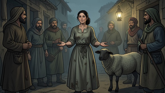 A Secret Finally Spoken from "Three Bags Full". A Secret Finally Spoken Beth breaks the silence Beth tells the villagers what happened on George’s final night and admits her role in staging the death.