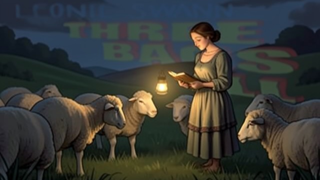 Reading on the Pasture from "Three Bags Full". Reading on the Pasture A familiar bond returns Rebecca reads to the sheep, renewing a practice associated with George.