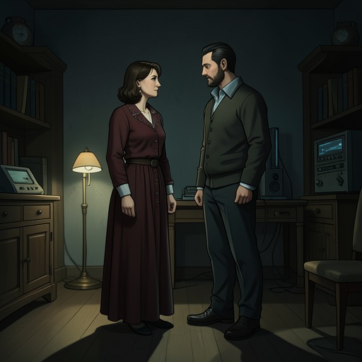 George and Rebecca’s Reconciliation from "Three Bags Full". Rebecca’s journey from estrangement to understanding reframes George Glenn not only as her absent father but as a lonely man trying to return.