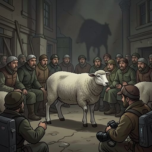 Tess and the Loss of George from "Three Bags Full". Tess’s absence turns the flock’s grief into a search for the companion most closely bound to George.