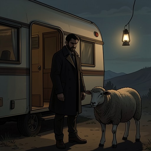 Rebecca and the Outsider Who Comes at Night from "Three Bags Full". A stranger’s nighttime visit to the caravan exposes the danger surrounding George’s work and develops into an unexpected human connection.