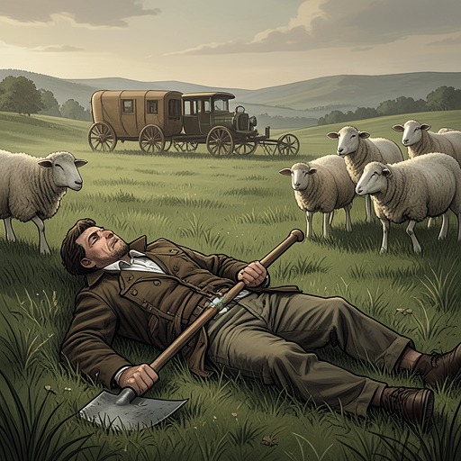 The Ending of George’s Story from "Three Bags Full". The book’s final revelations distinguish George’s private despair from the flock’s murder narrative and leave his human motives partly unknowable.