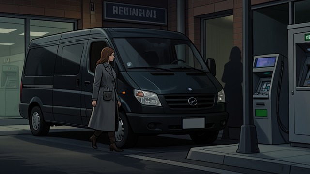 A Van and a Witness from "Firewall". A Narrow Time Window The Dog Walker Alma Högström recalls a dark van near the ATM at about 11:30 p.m. and a shadowy figure behind it.